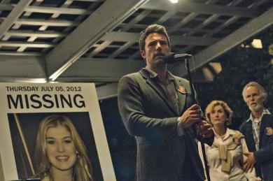 Ben Affleck as Nick Dunne in the film adaptation of Gone Girl 